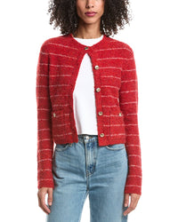Guizio Carline Wool-Blend Cardigan