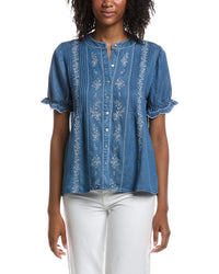 Nanette Nanette Lepore Nanette Nanette Lepore Embroidered Blouse