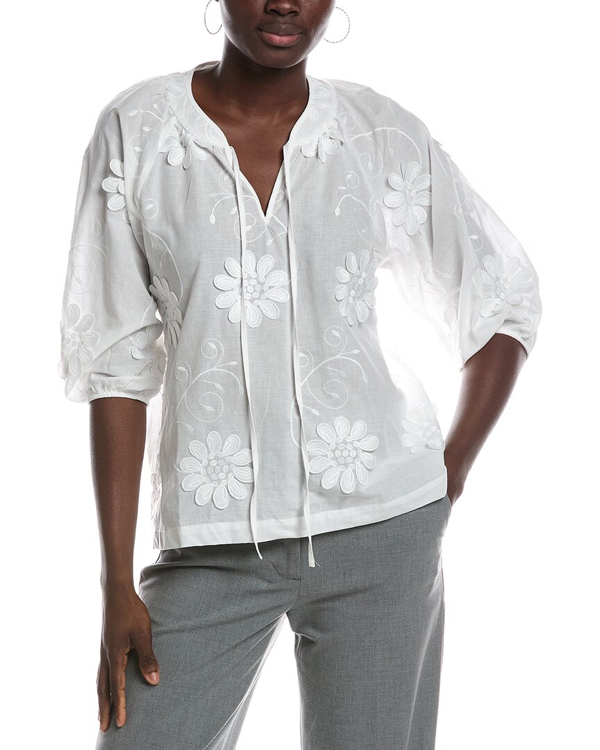Nanette Nanette Lepore Nanette Nanette Lepore Embroidered Floral Top