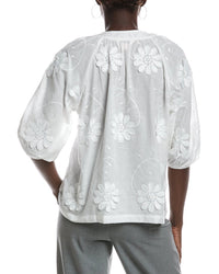 Nanette Nanette Lepore Nanette Nanette Lepore Embroidered Floral Top