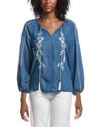Nanette Nanette Lepore Nanette Nanette Lepore Embroidered Blouse