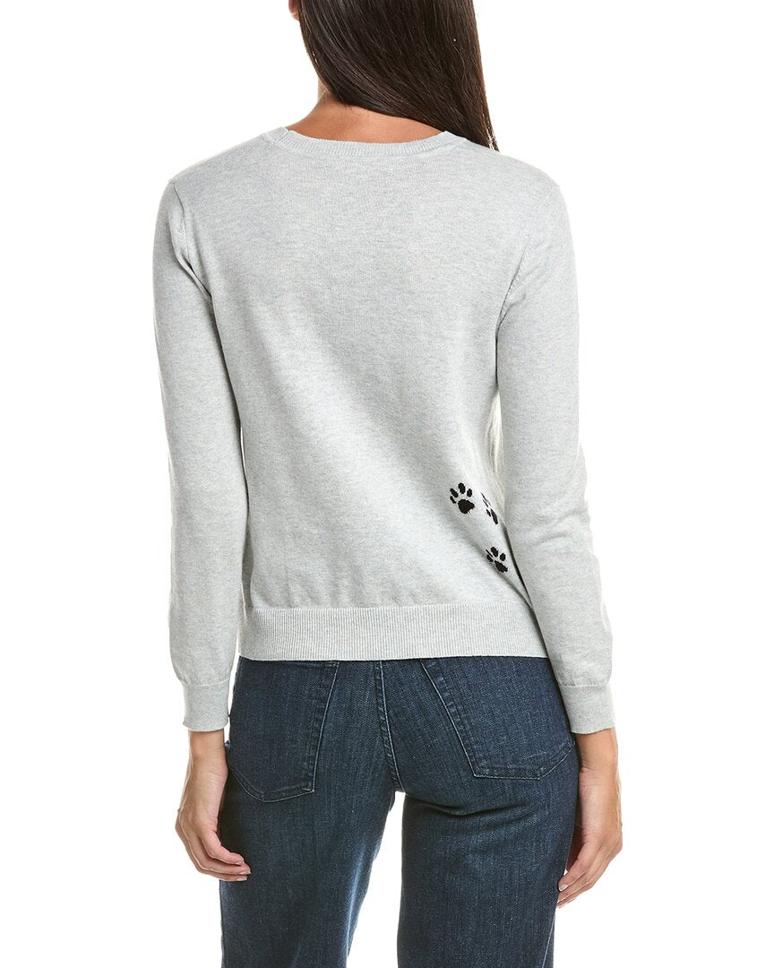 Hannah Rose Hannah Rose Frenchie Cashmere-Blend Sweater