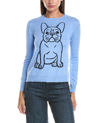 Hannah Rose Hannah Rose Frenchie Cashmere-Blend Sweater