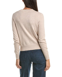 Hannah Rose Hannah Rose Cashmere-Blend Bronco Sweater