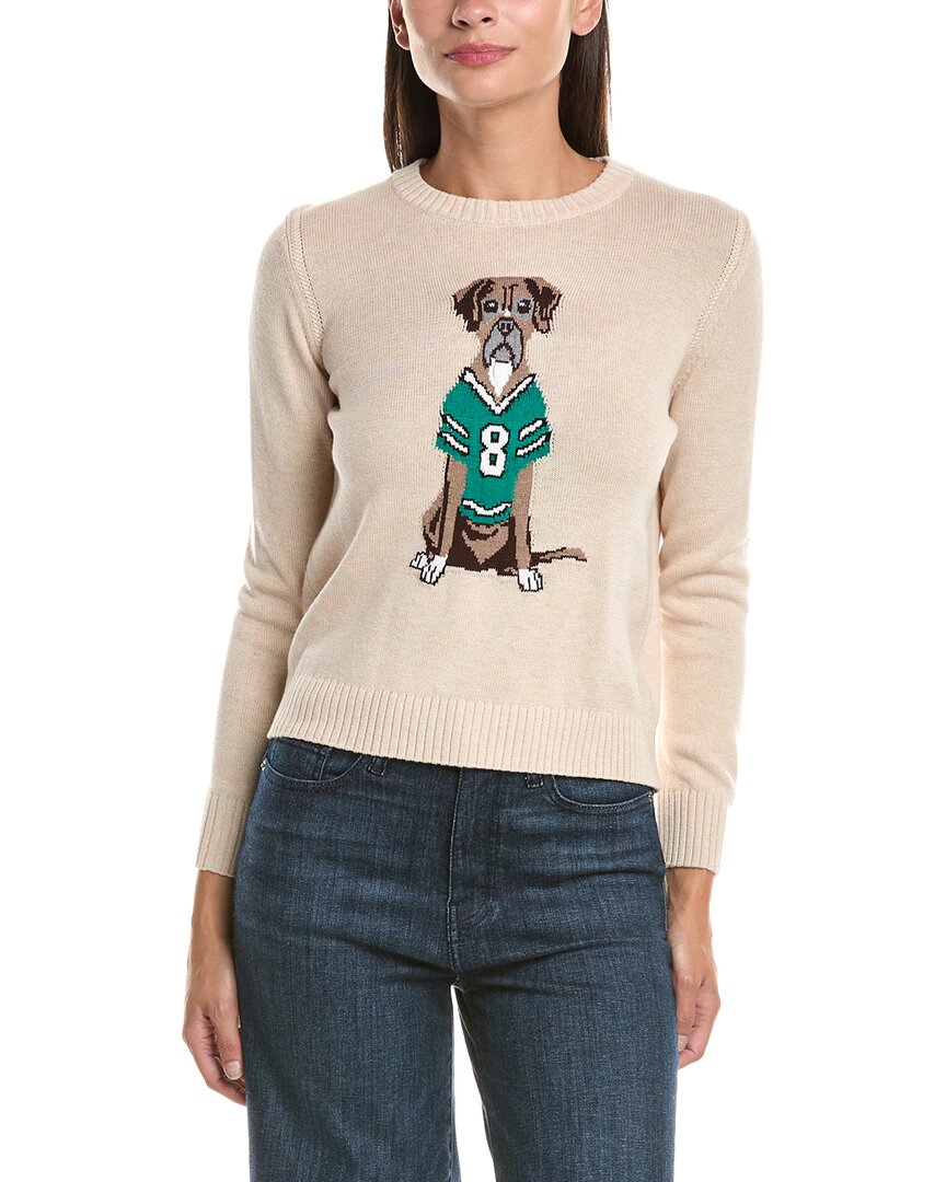 Hannah Rose Hannah Rose Most Valuable Player Cashmere-Blend Sweater