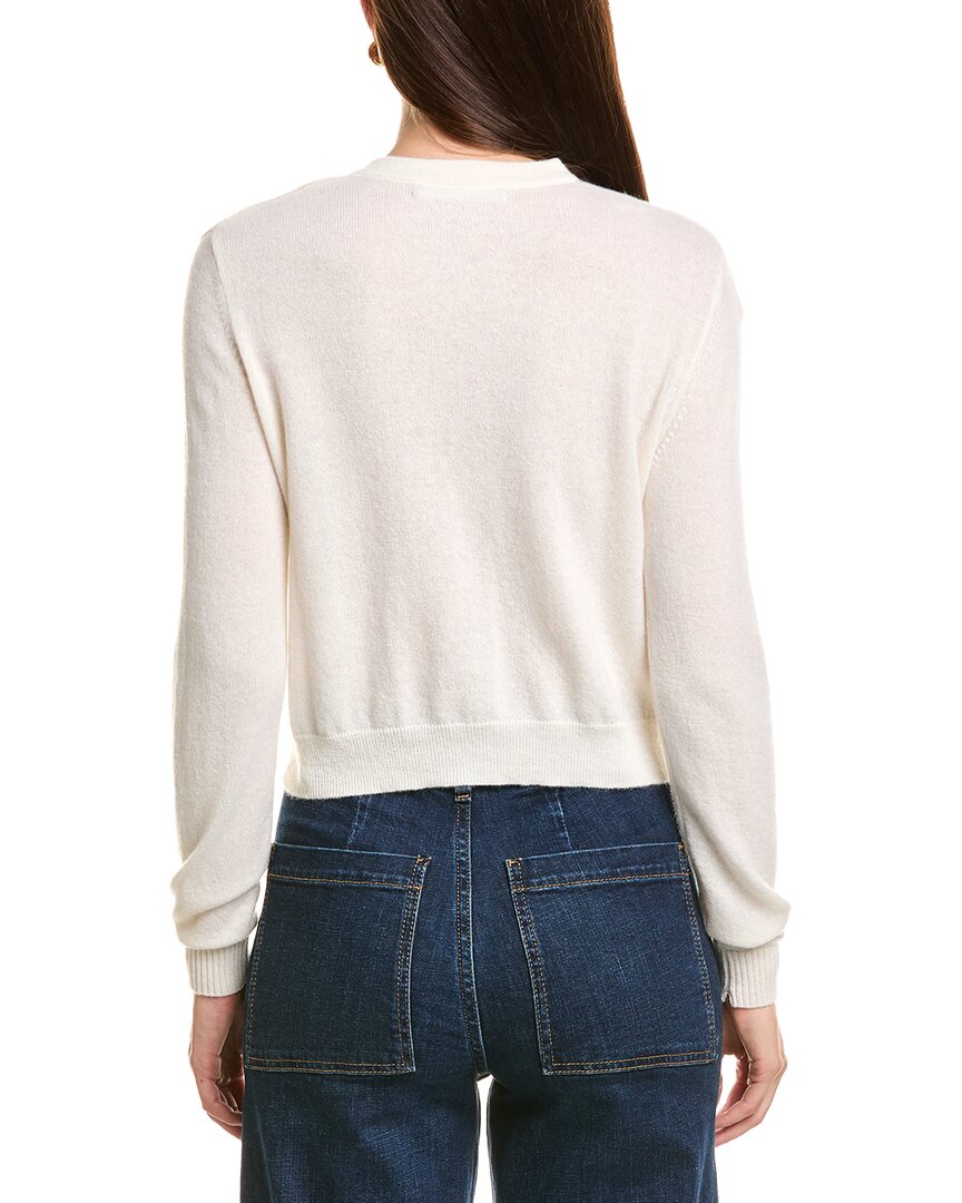 Hannah Rose Cashmere Gold Button Cardigan