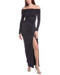 susana monaco Susana Monaco One Arm Off Shoulder Dress