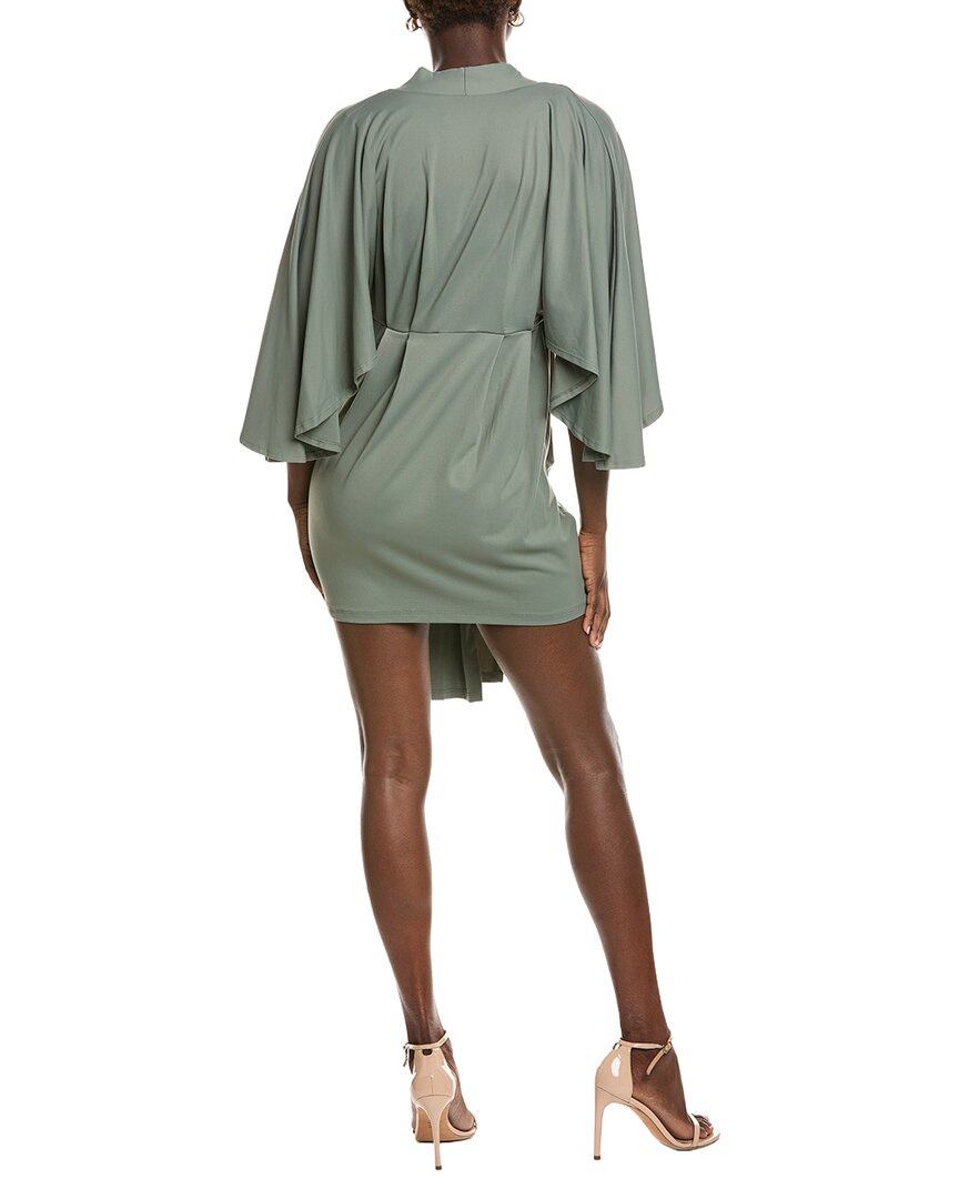 Susana Monaco Pleated Dolman Wrap Dress