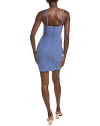 Susana Monaco Pebble Weave Wire Mini Dress