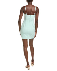 Susana Monaco Pebble Weave Wire Mini Dress