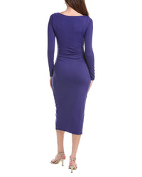 susana monaco Susana Monaco Solid Midi Dress