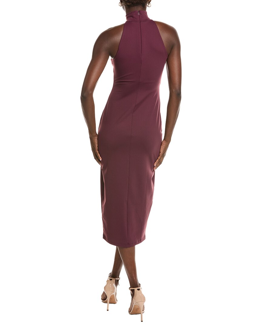 Susana Monaco Mock Neck Midi Dress