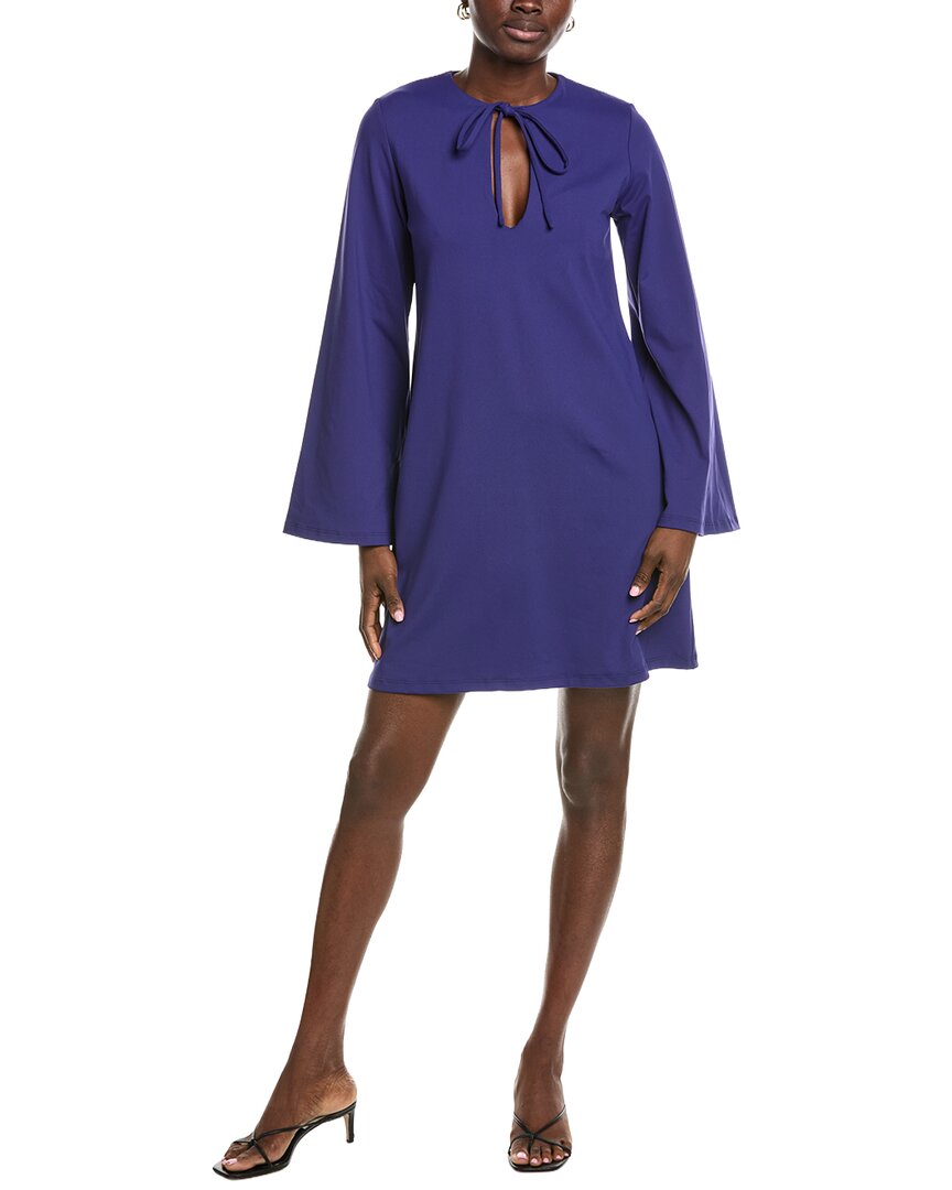 susana monaco Susana Monaco Bell Keyhole Tie Dress
