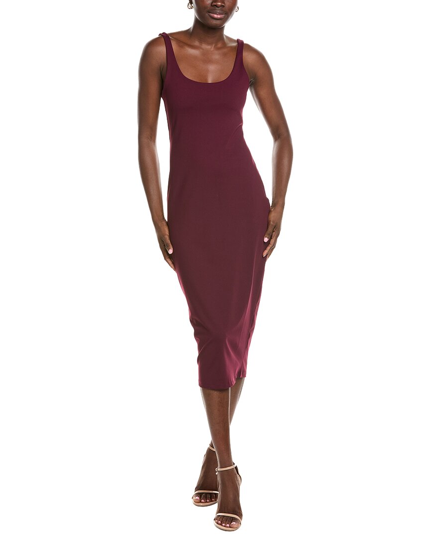 susana monaco Susana Monaco Solid Midi Dress