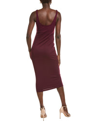 susana monaco Susana Monaco Solid Midi Dress