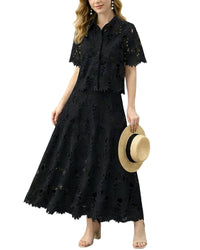 Teodora 2Pc Shirt & Skirt Set