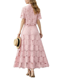 TEODORA Teodora 2Pc Shirt & Skirt Set