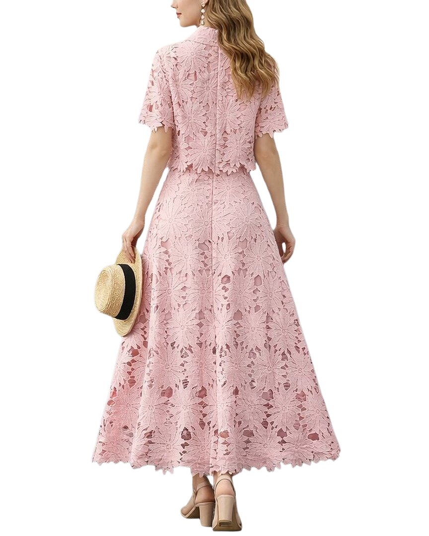 TEODORA Teodora 2Pc Shirt & Skirt Set