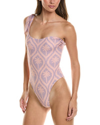 Manebí Manebi Tie-Up One-Shoulder One-Piece