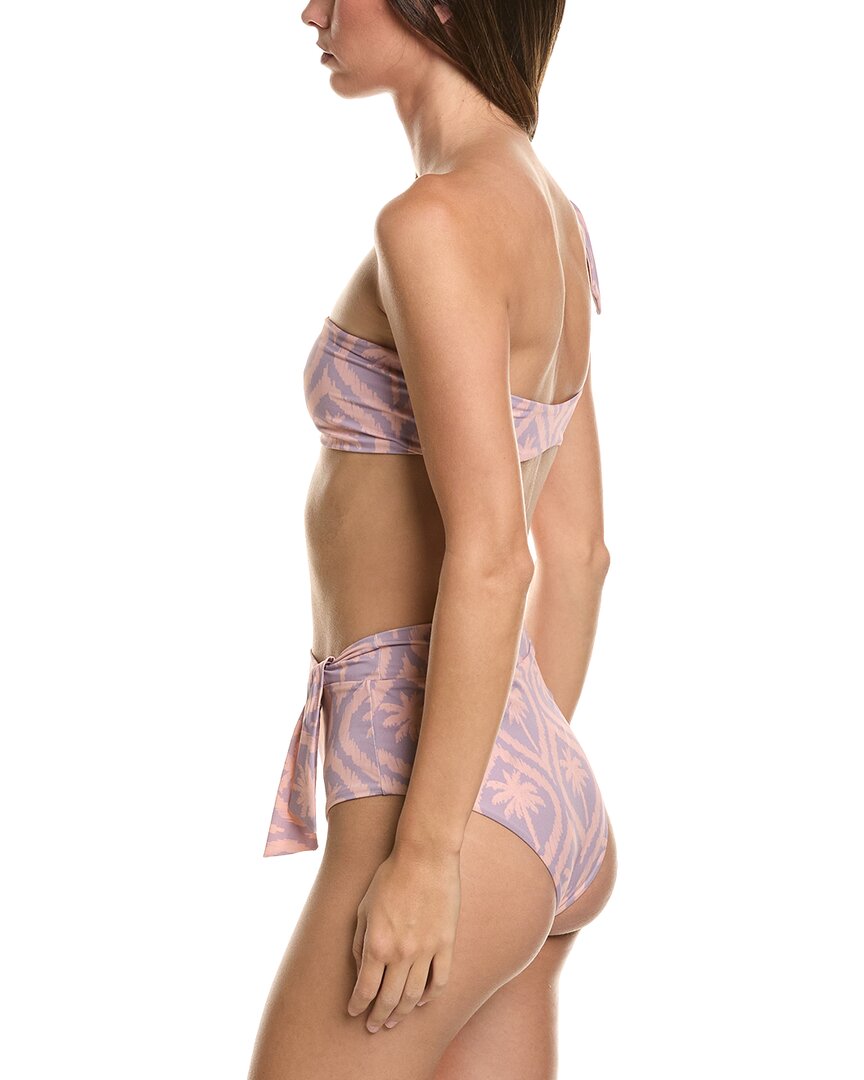 Manebí Manebi 2Pc Tie-Up One-Shoulder Bikini Set