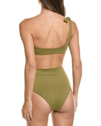 Manebí Manebi 2Pc Tie-Up One-Shoulder Bikini Set