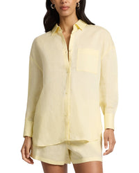 Onia Onia Air Linen-Blend Boyfriend Shirt