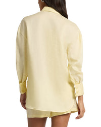 Onia Onia Air Linen-Blend Boyfriend Shirt