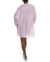 Emerson Fry Emerson Fry Mandarin Collar Shirtdress
