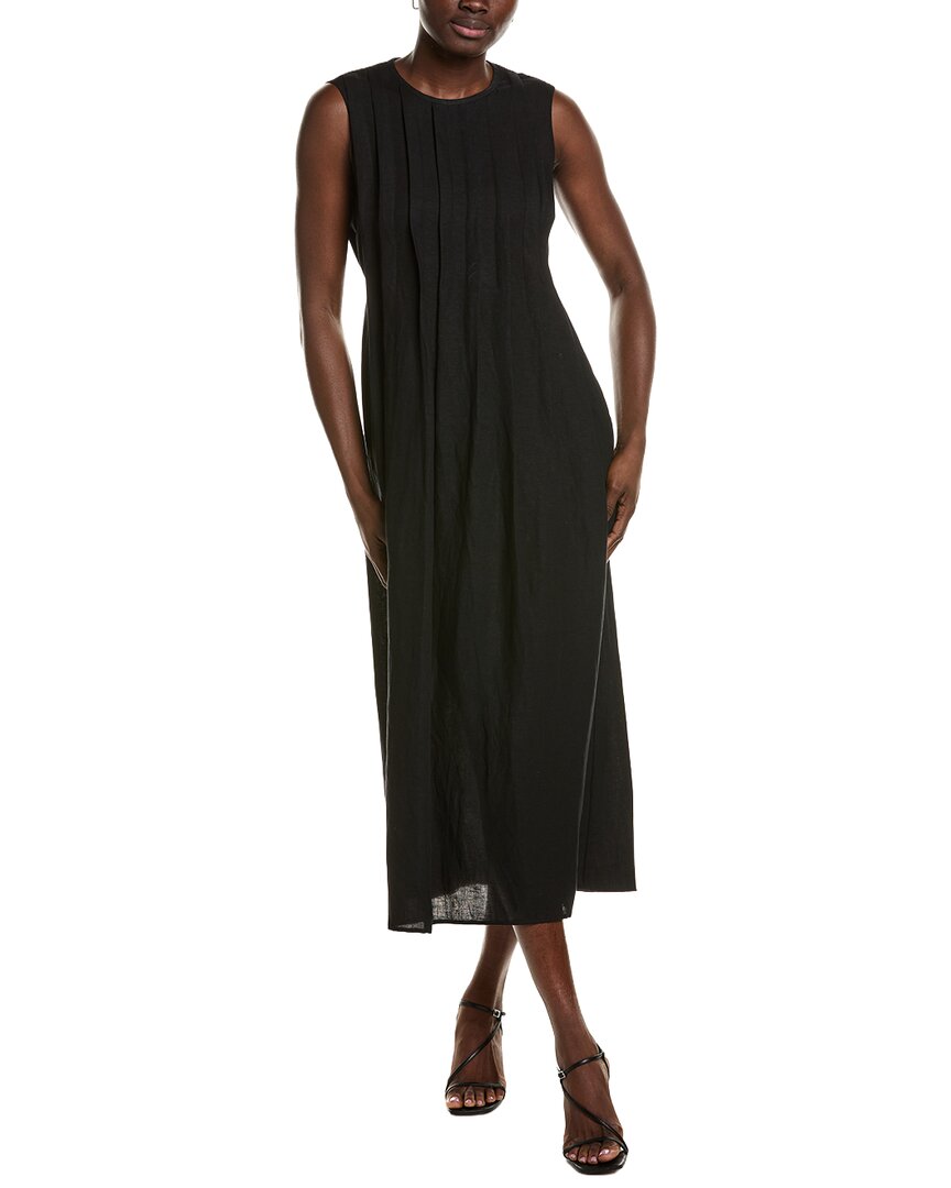 Emerson Fry Emerson Fry Plait Linen-Blend Maxi Dress