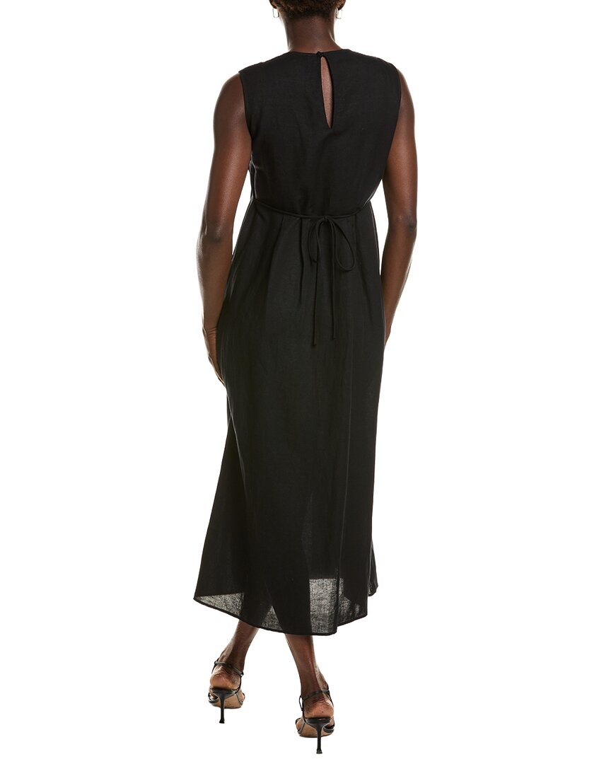 Emerson Fry Emerson Fry Plait Linen-Blend Maxi Dress