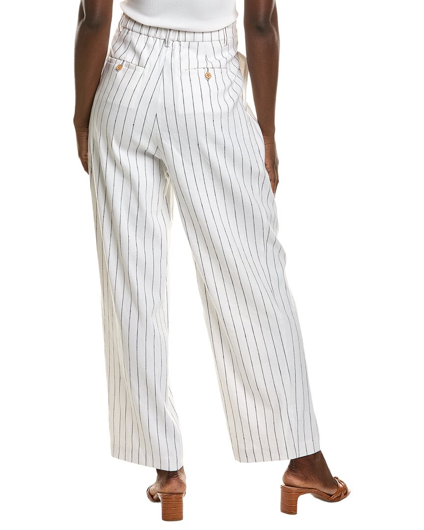 Emerson Fry Emerson Fry Essential Pleated Linen-Blend Pant