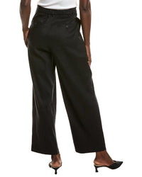 Emerson Fry Essential Pleated Linen-Blend Pant