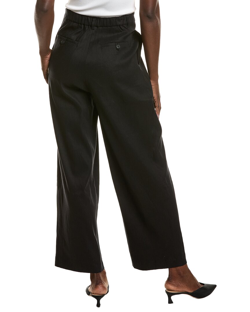 Emerson Fry Essential Pleated Linen-Blend Pant