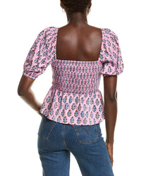 Emerson Fry Shirred Blouse