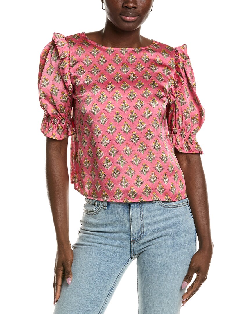 Emerson Fry Pearl Silk Blouse