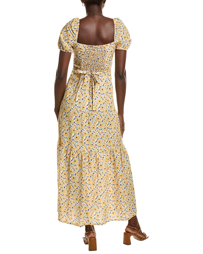 Emerson Fry Emerson Fry Luie Linen-Blend Maxi Dress