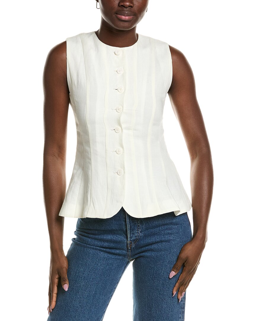 Emerson Fry Emerson Fry Iris Linen-Blend Top