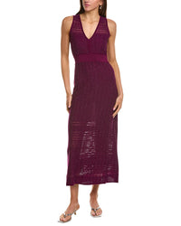 M Missoni M Missoni Abito Lungo Wool-Blend Midi Dress