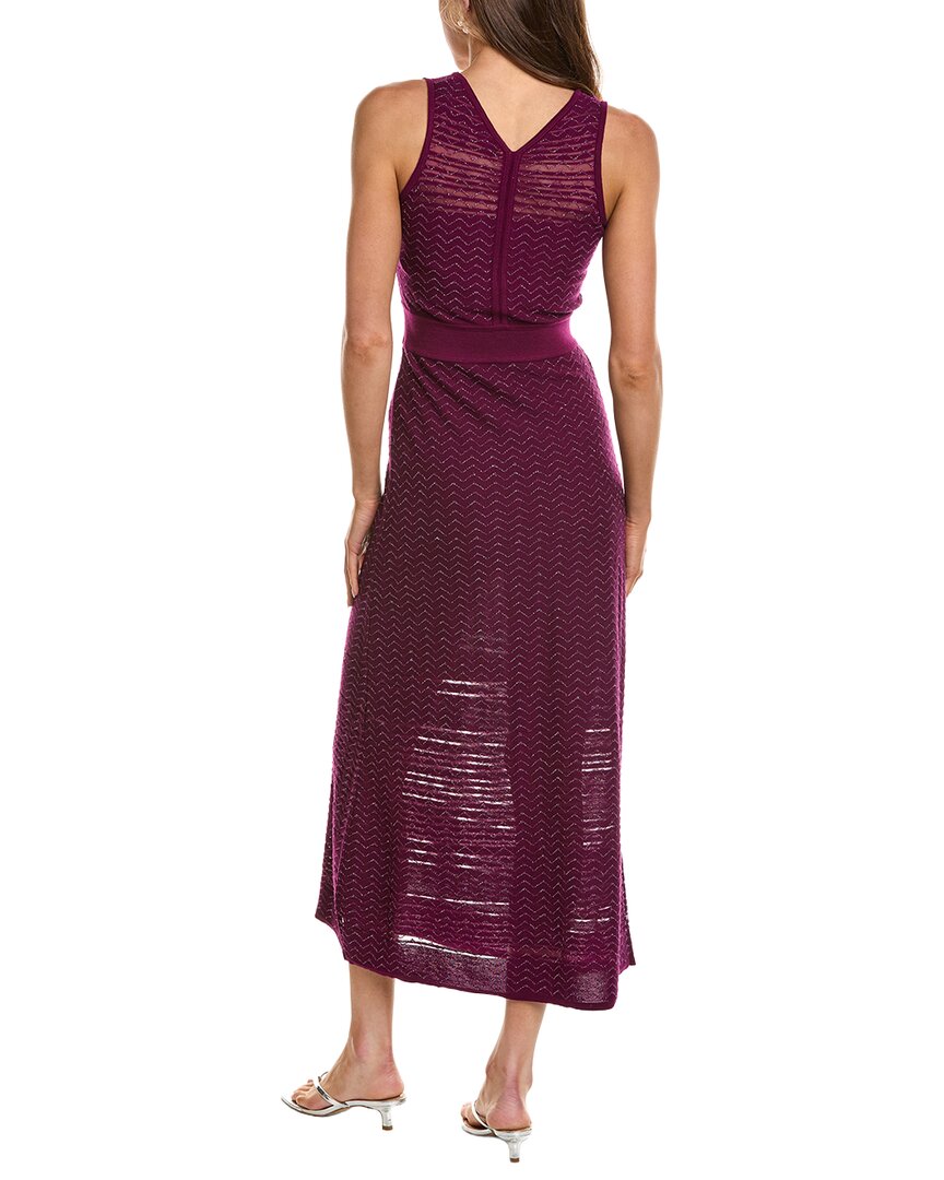 M Missoni M Missoni Abito Lungo Wool-Blend Midi Dress
