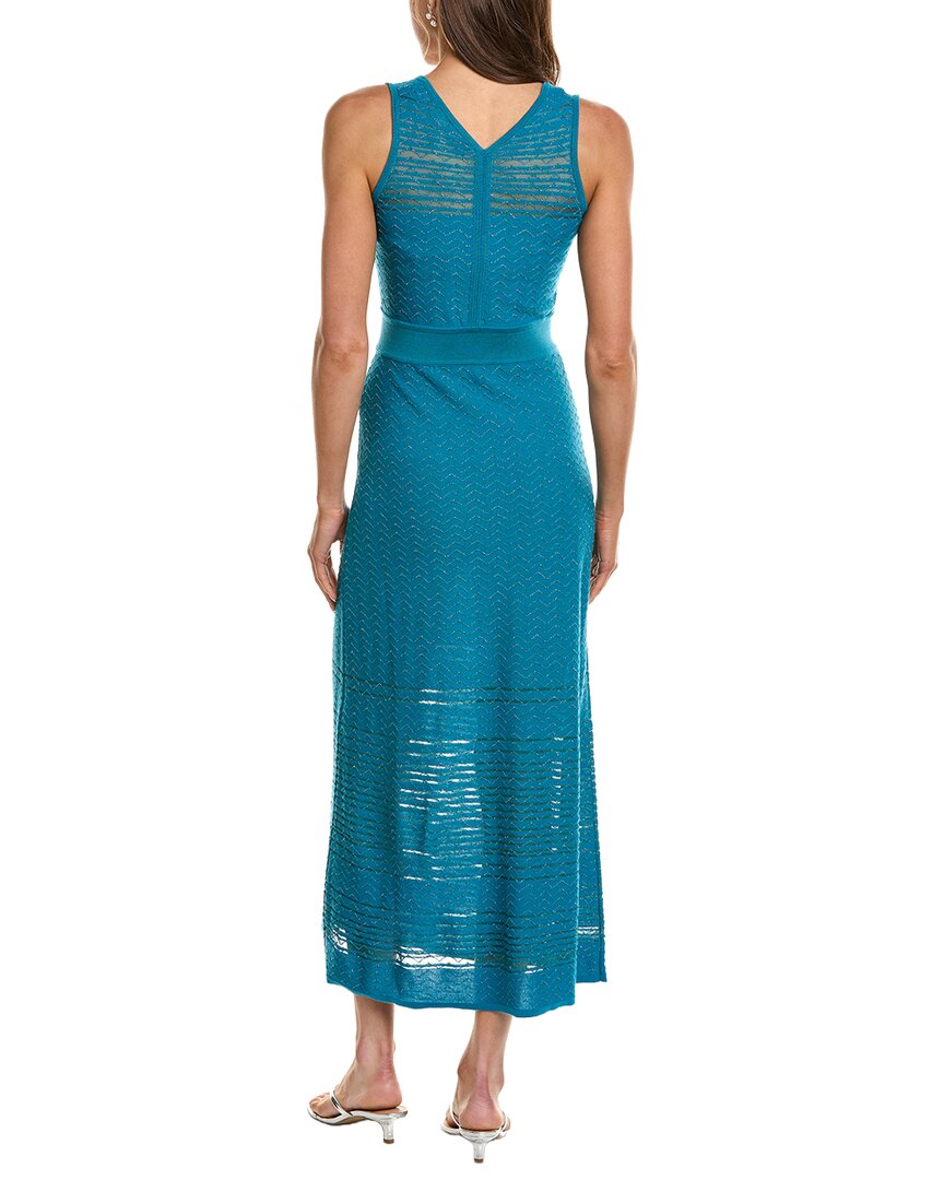 M Missoni M Missoni Abito Lungo Wool-Blend Midi Dress