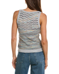 M Missoni M Missoni Knit Wool-Blend Top