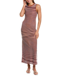 M Missoni M Missoni Abito Lungo Wool-Blend Midi Dress