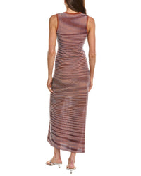 M Missoni M Missoni Abito Lungo Wool-Blend Midi Dress