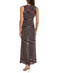 M Missoni M Missoni Abito Lungo Wool-Blend Midi Dress