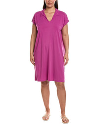 Eileen Fisher Classic Collar Midi Dress