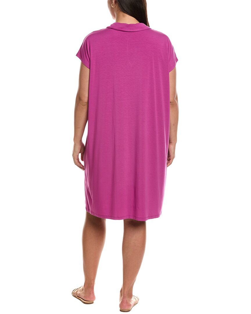 Eileen Fisher Classic Collar Midi Dress
