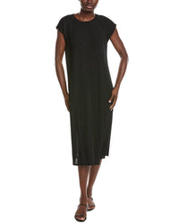 Eileen Fisher Petite Round Neck Dress