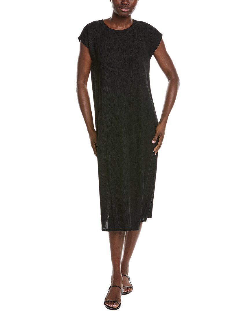 Eileen Fisher Petite Round Neck Dress