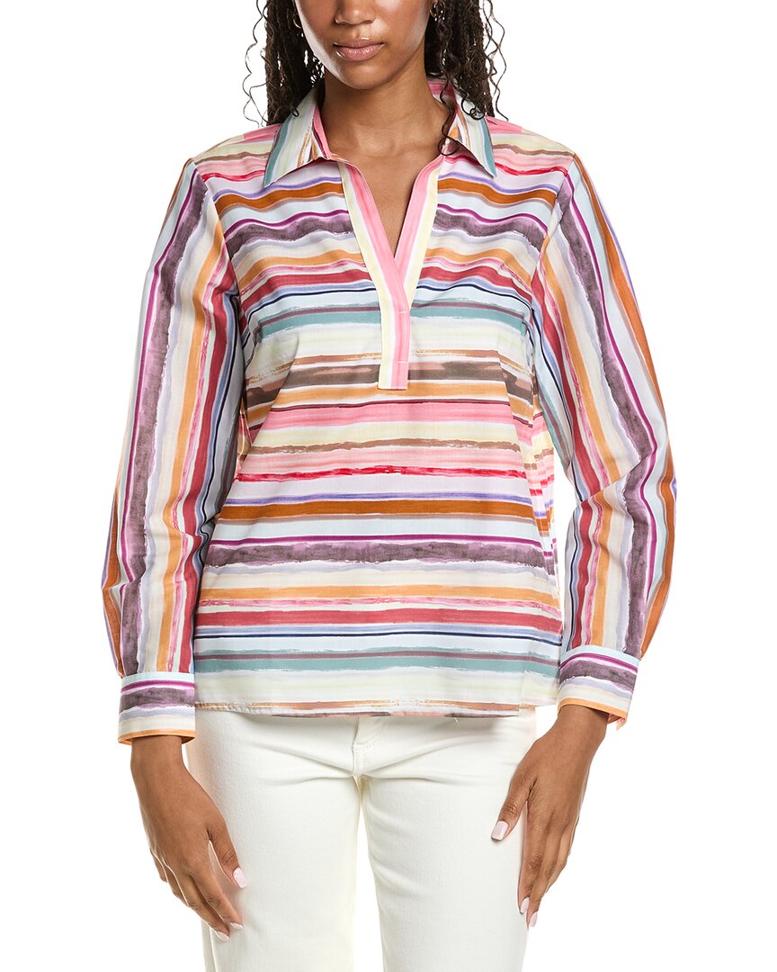 Foxcroft Foxcroft Sophia Watercolor Shirt