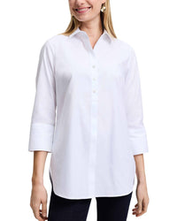 Foxcroft Madison 3/4-Sleeve Tunic Shirt